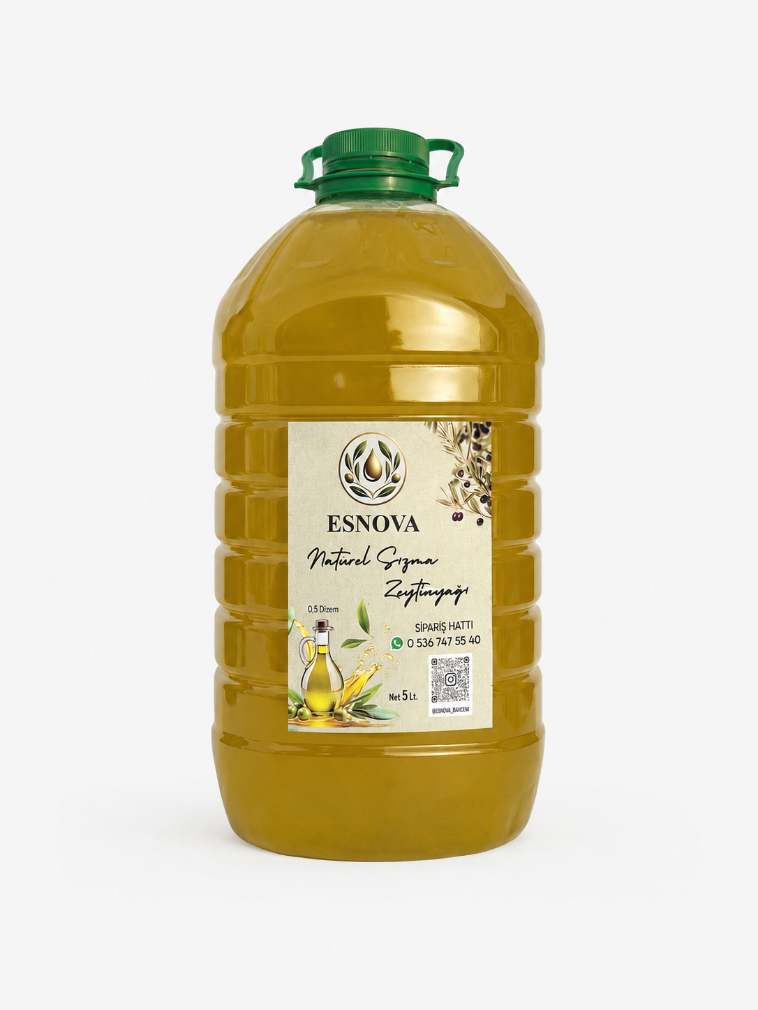 5 lt Natürel Sızma Zeytinyağı